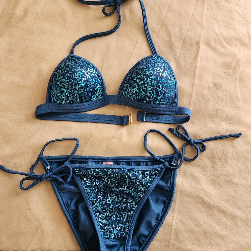 NWOT Venus sequin bikini set